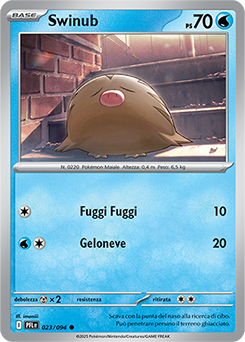 Swinub 023/130 Reverse NM (ITA)