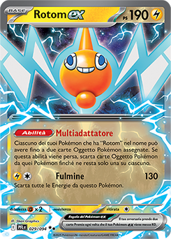 Rotom-ex 029/130 Reverse NM (ITA)
