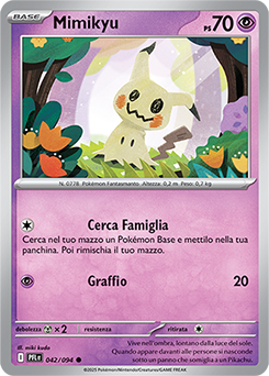 Mimikyu 042/130 NM (ITA)