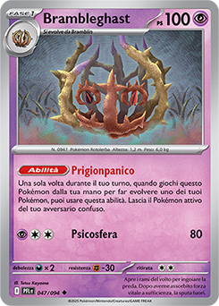 Brambleghast 047/130 Reverse NM (ITA)