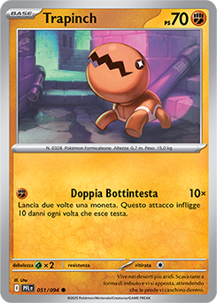 Trapinch 051/130 Reverse NM (ITA)