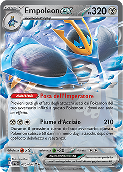 Empoleon-ex 070/130 NM (ITA)