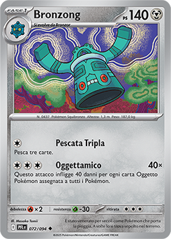 Bronzong 072/130 Reverse NM (ITA)