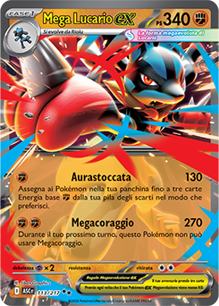 Mega Lucario-ex 113/295 NM (ITA)