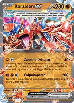 Koraidon-ex 121/295 NM (ITA)