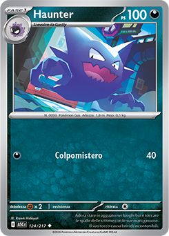 Haunter 124/295 NM (ITA)
