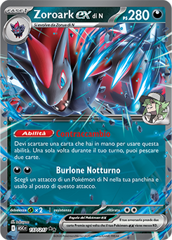 Zoroark-ex di N 137/295 NM (ITA)