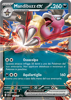 Mandibuzz-ex 139/295 Reverse Ball Pattern NM (ITA)