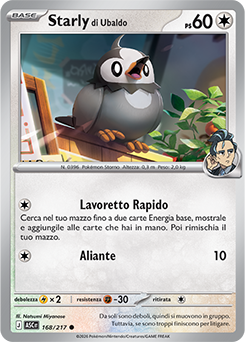 Starly di Ubaldo 168/295 NM (ITA)