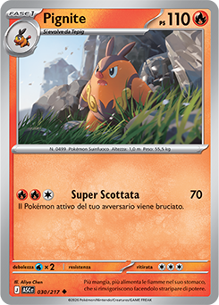 Pignite 030/295 Reverse Energy Pattern NM (ITA)