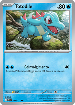 Totodile 041/295 NM (ITA)