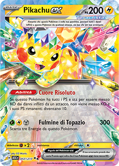 Pikachu-ex 057/295 NM (ITA)
