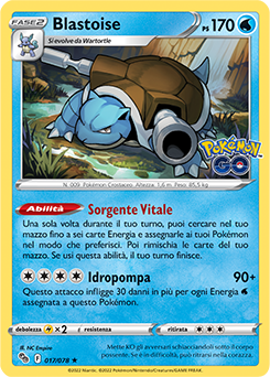 Blastoise 017/78 Holo NM (ITA)