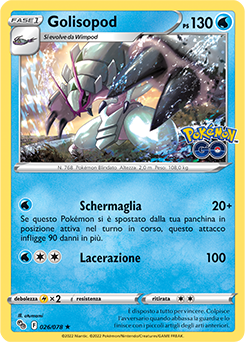 Golisopod 026/78 Holo NM (ITA)