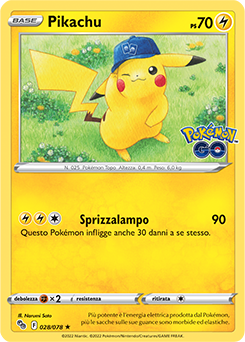 Pikachu 028/78 Holo NM (ITA)
