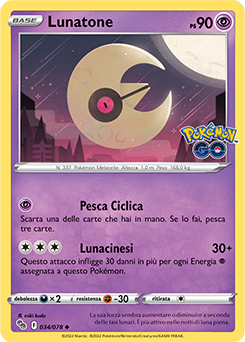 Lunatone 034/78 NM (ITA)