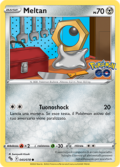 Meltan 045/78 Reverse NM (ITA)