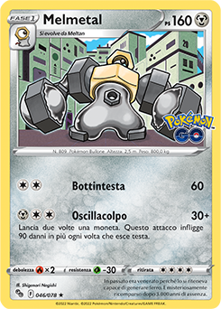 Melmetal 046/78 Holo NM (ITA)