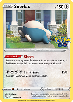 Snorlax 055/78 Holo NM (ITA)
