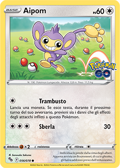 Aipom 056/78 Reverse NM (ITA)