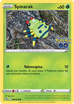 Spinarak 006/78 NM (ITA)