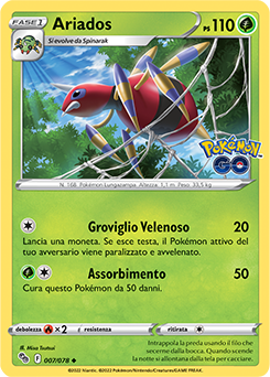 Ariados 007/78 Reverse NM (ITA)