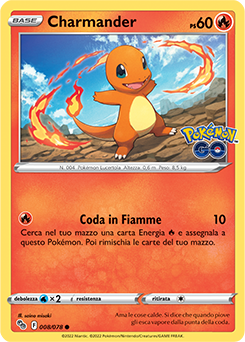 Charmander 008/78 Reverse NM (ITA)