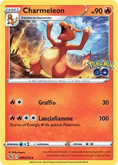 Charmeleon 009/78 NM (ITA)