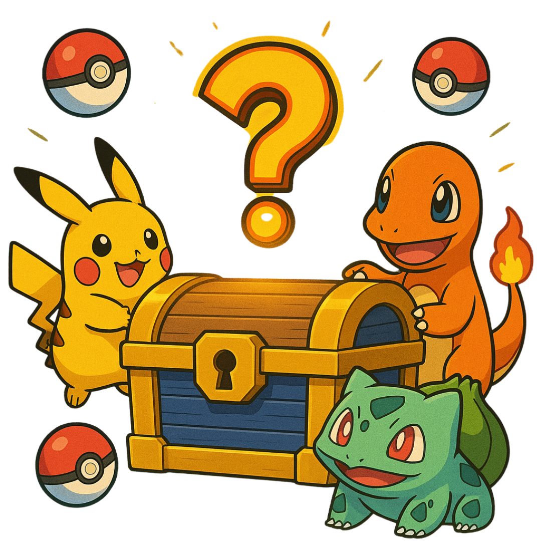 Mistery Gradate Large Pokemon Aperta In Live