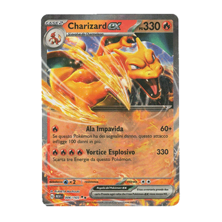 Charizard Ex 006/165 (ITA)
