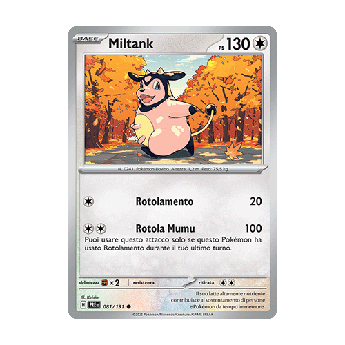 Miltank MasterBall 081/131 (ITA)