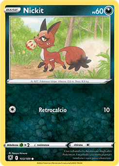 Nickit 103/189 Reverse NM (ITA)