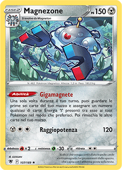 Magnezone 107/189 Holo NM (ITA)