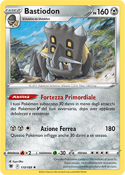 Bastiodon 110/189 Holo NM (ITA)