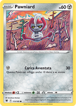 Pawniard 115/189 NM (ITA)