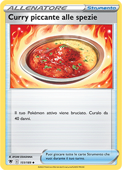 Curry piccante alle spezie 151/189 Reverse NM (ITA)