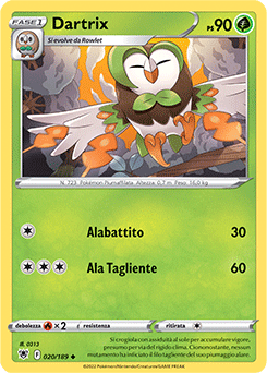 Dartrix 020/189 Reverse NM (ITA)