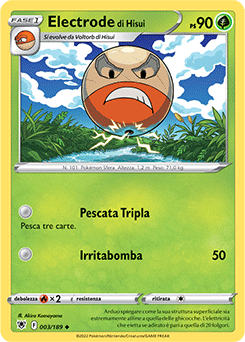 Electrode di Hisui 003/189 NM (ITA)