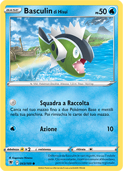 Basculin di Hisui 043/189 NM (ITA)