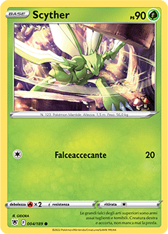 Scyther 004/189 Reverse NM (ITA)