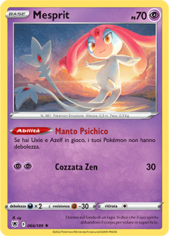 Mesprit 066/189 Holo NM (ITA)
