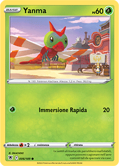 Yanma 006/189 Reverse NM (ITA)