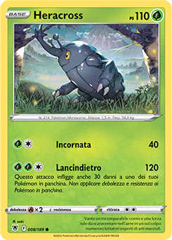Heracross 008/189 Reverse NM (ITA)