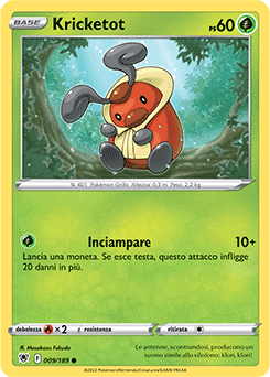 Kricketot 009/189 NM (ITA)