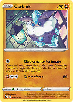 Carbink 108/196 Reverse NM (ITA)