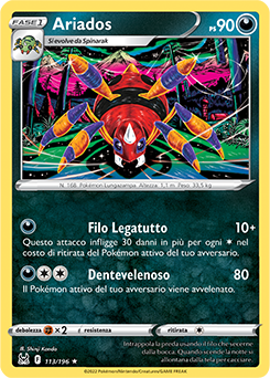 Ariados 113/196 Reverse NM (ITA)