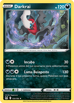 Darkrai 120/196 Reverse NM (ITA)