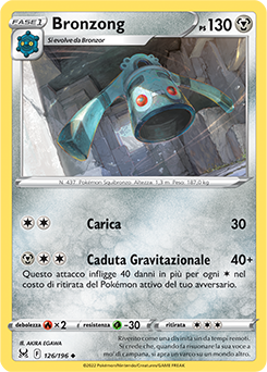 Bronzong 126/196 Reverse NM (ITA)
