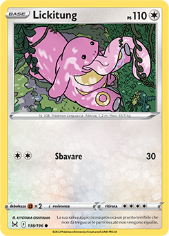 Lickitung 138/196 Reverse NM (ITA)