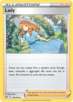 Lady 159/196 Reverse NM (ITA)